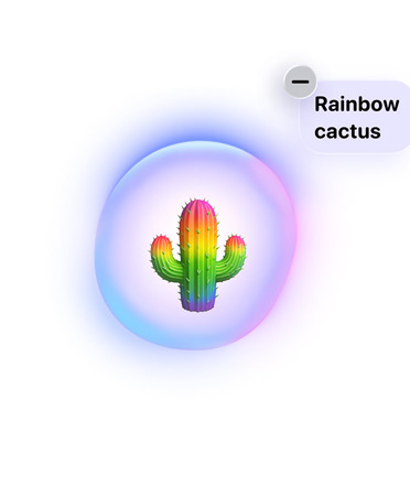 Ein mit Apple Intelligence erstelltes Genmoji