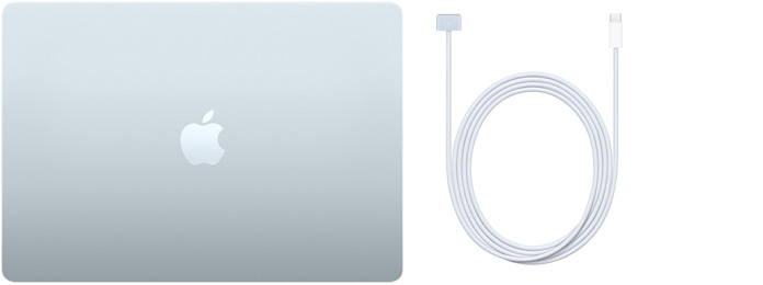 15‑calowy MacBook Air i Przewód z USB‑C na MagSafe 3