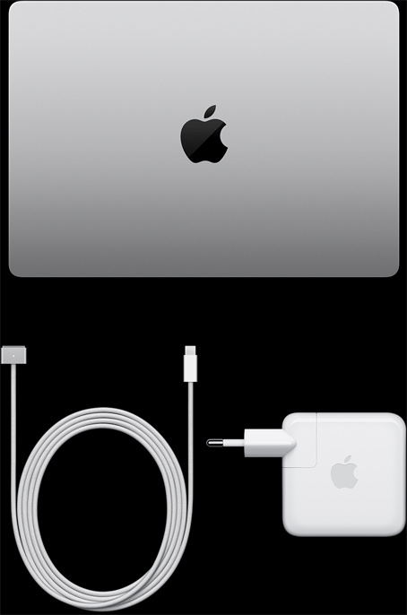 14 inç MacBook Pro, USB‑C - MagSafe 3 Kablosu ve Güç Adaptörü