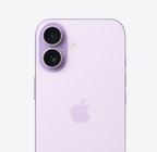 iPhone 17, πίσω εξωτερική όψη, χρώμα Λεβάντα, σύστημα κάμερας Dual Fusion στην επάνω αριστερή γωνία